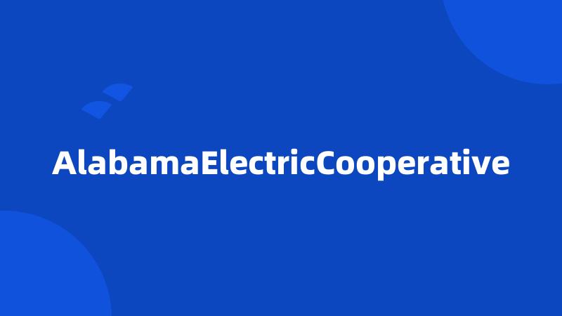 AlabamaElectricCooperative