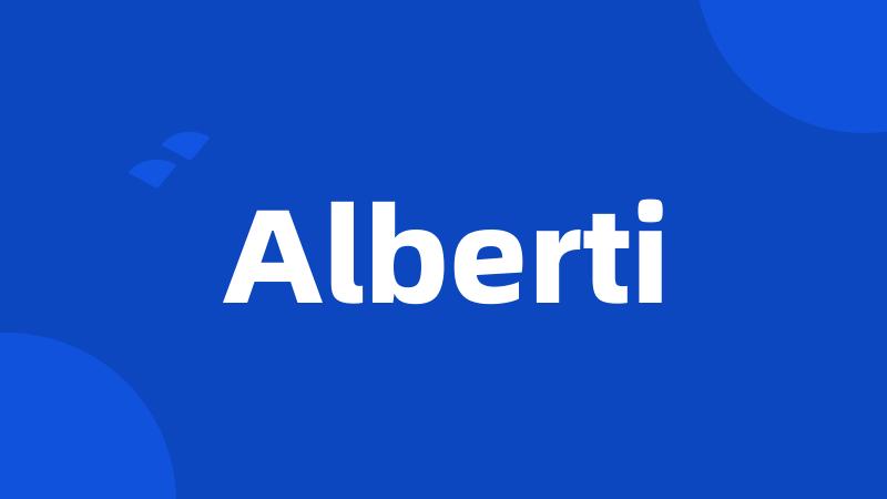 Alberti