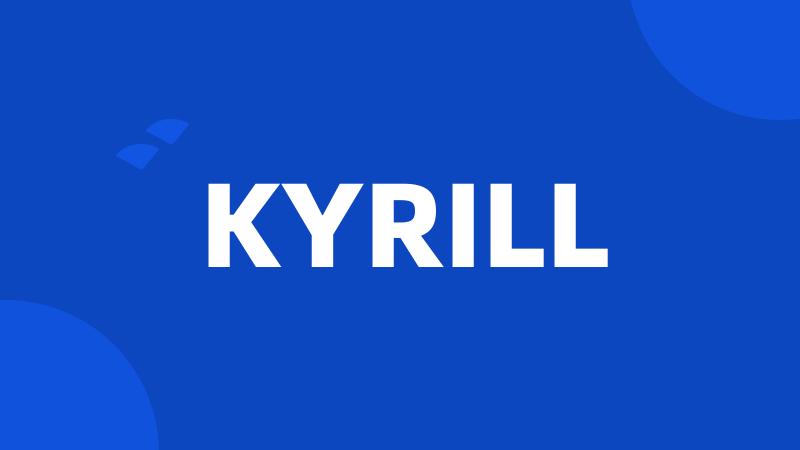 KYRILL