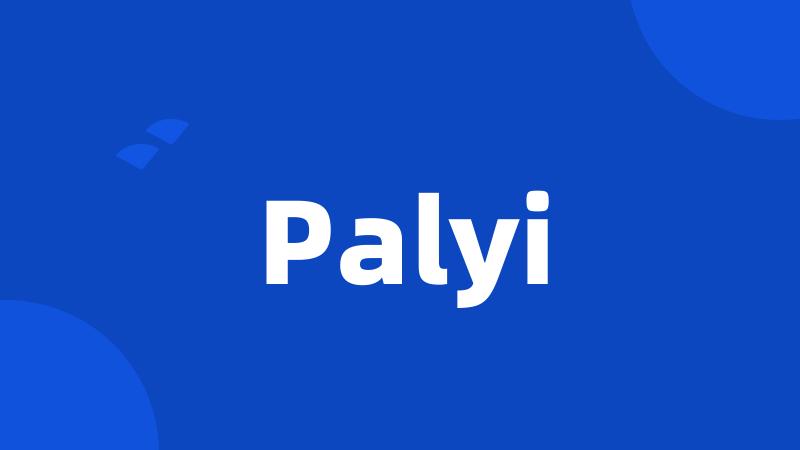 Palyi