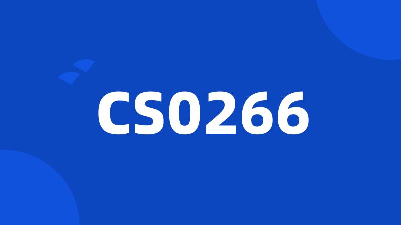 CS0266