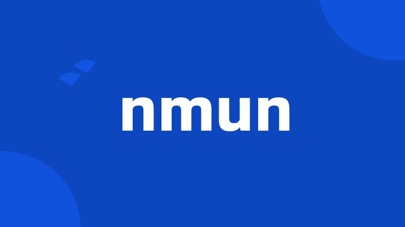 nmun