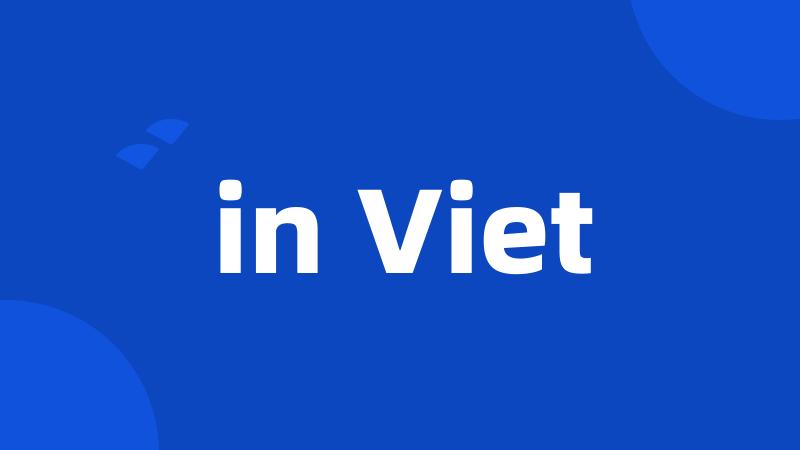 in Viet