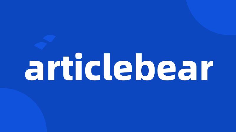 articlebear