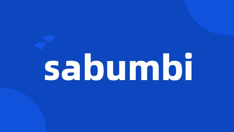 sabumbi