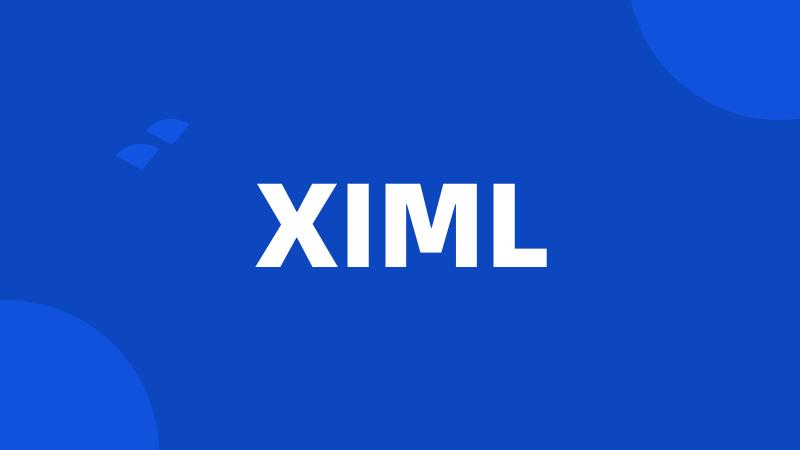 XIML