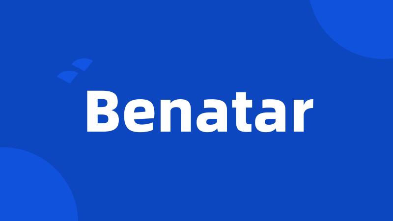 Benatar