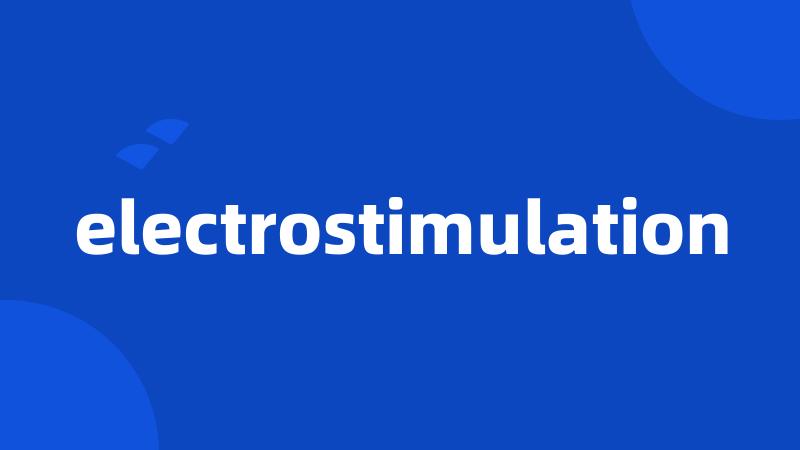 electrostimulation