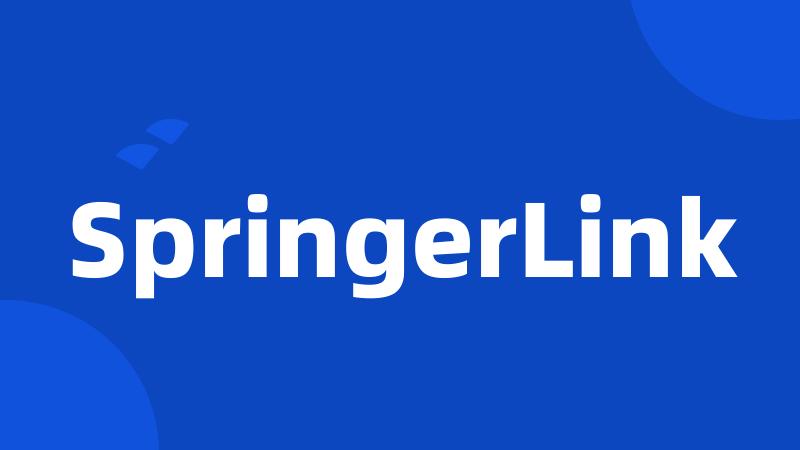 SpringerLink