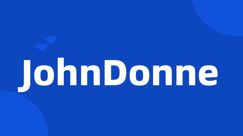 JohnDonne