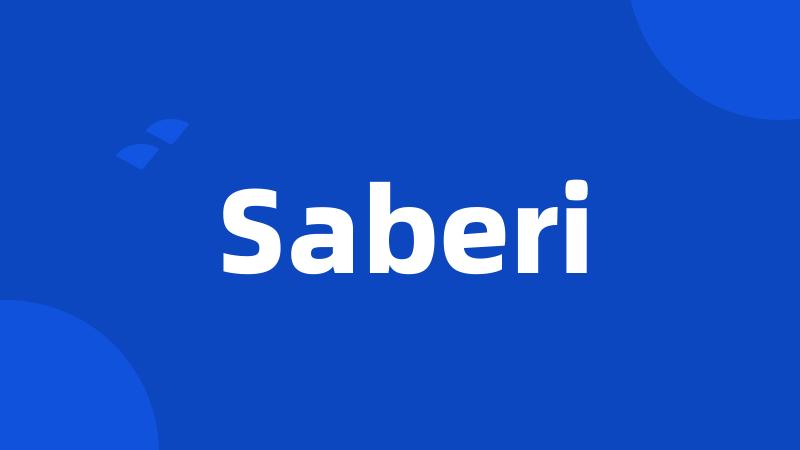 Saberi