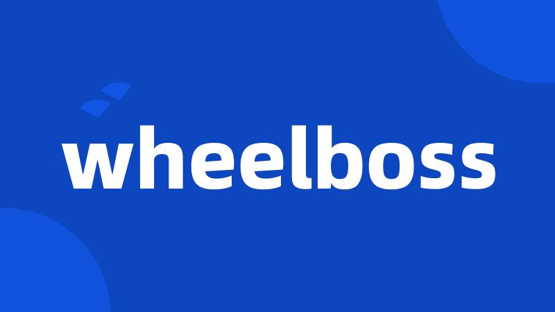 wheelboss