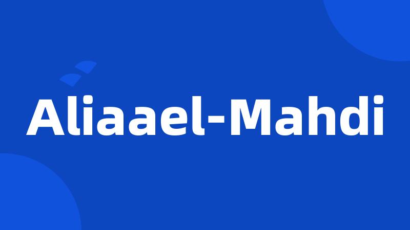 Aliaael-Mahdi