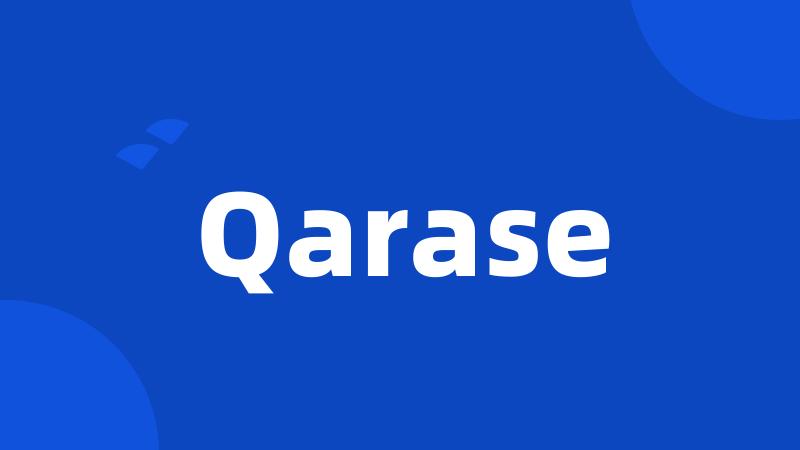 Qarase