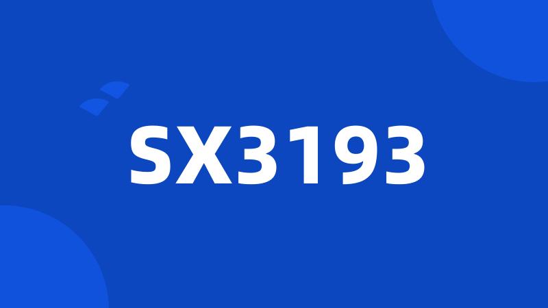 SX3193