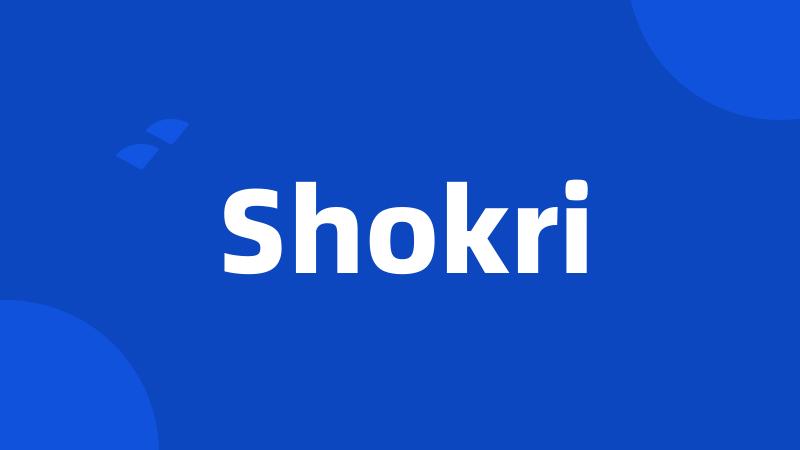 Shokri