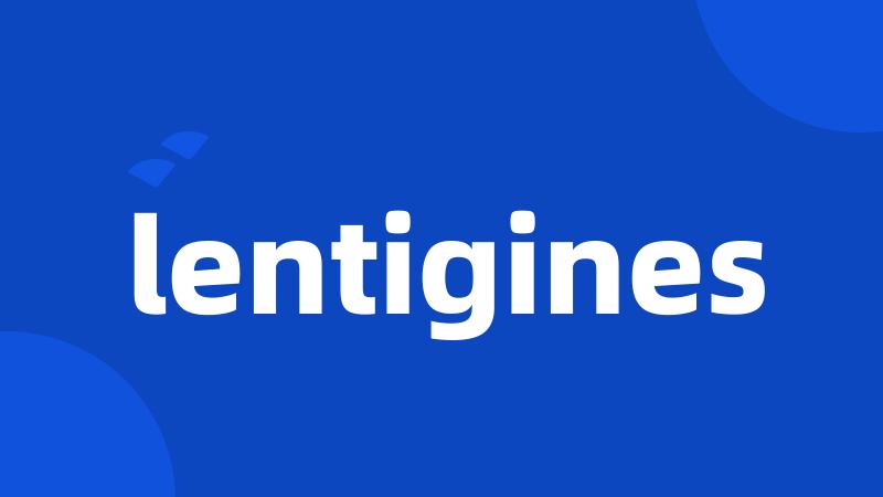 lentigines