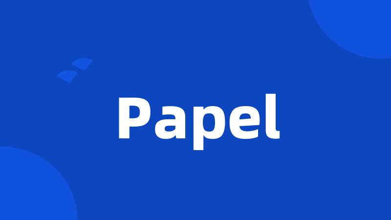 Papel