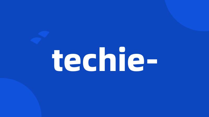 techie-