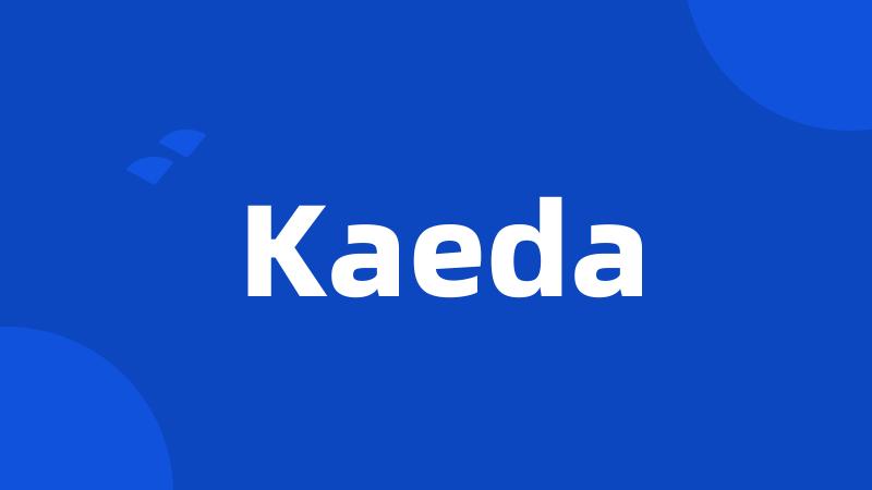 Kaeda
