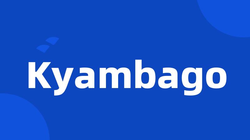 Kyambago