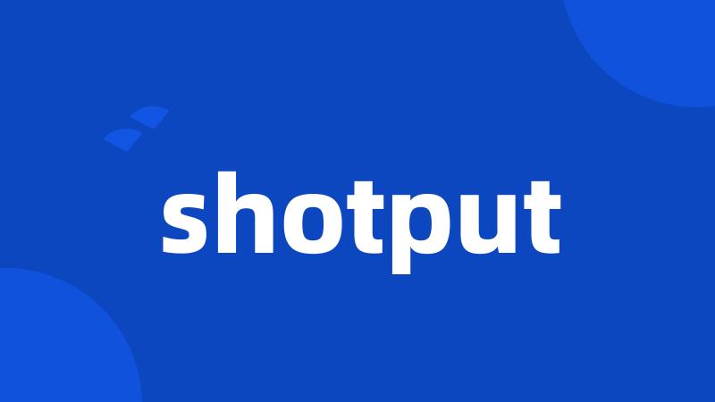 shotput