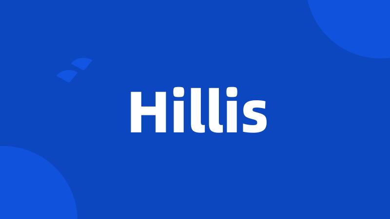 Hillis