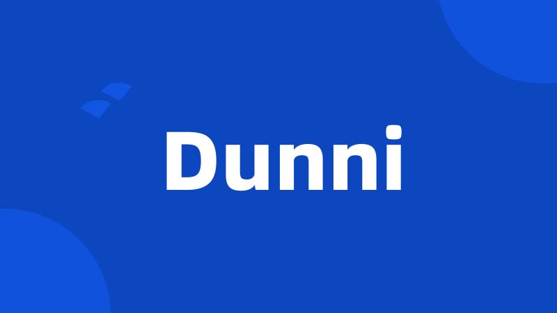 Dunni