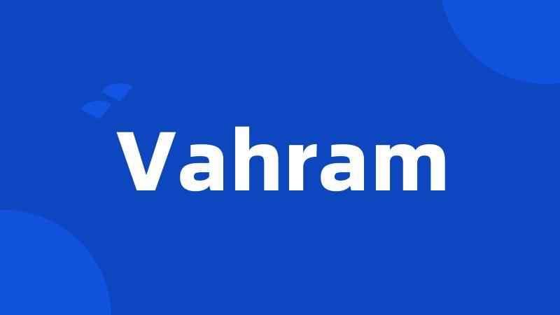 Vahram