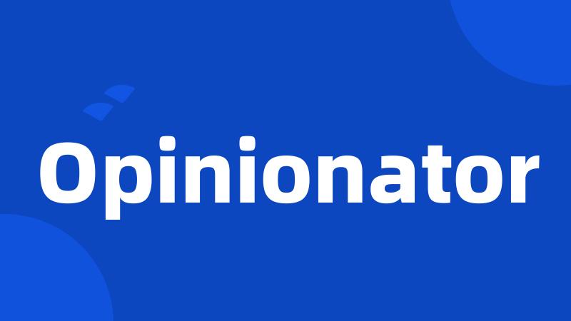 Opinionator