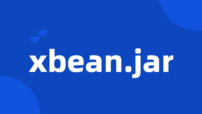 xbean.jar