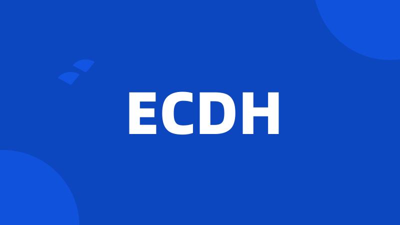 ECDH