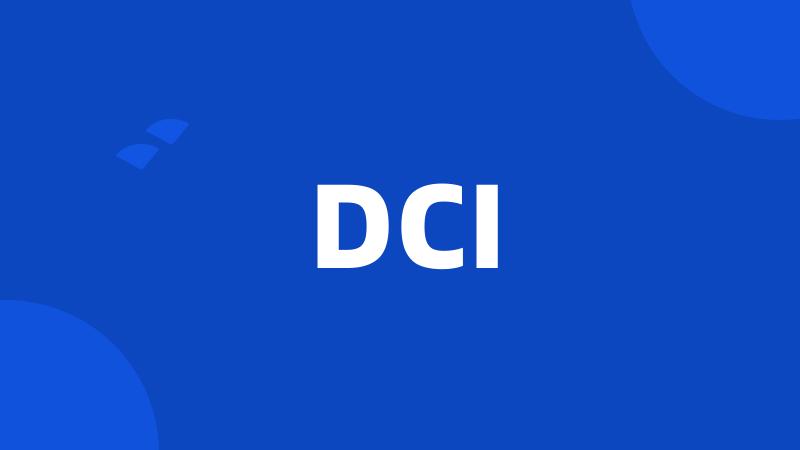 DCI