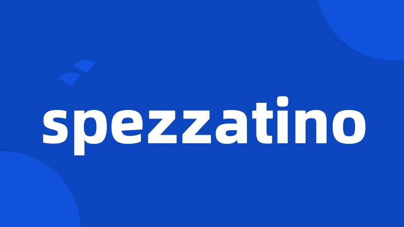 spezzatino