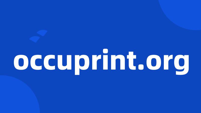 occuprint.org