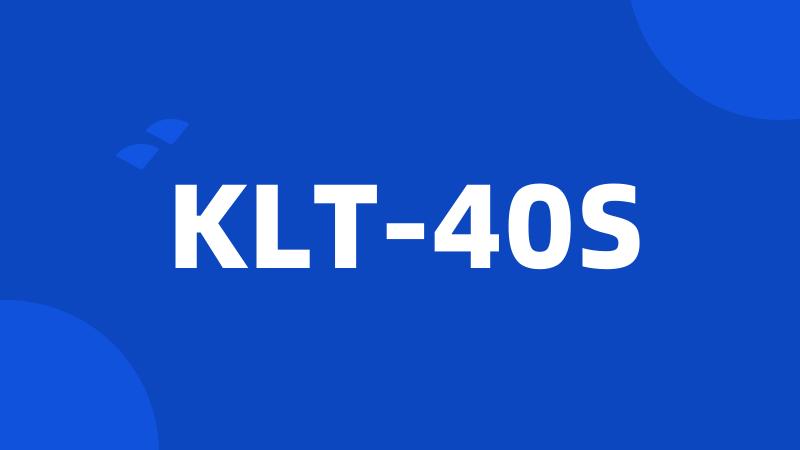 KLT-40S