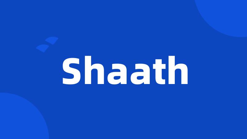 Shaath