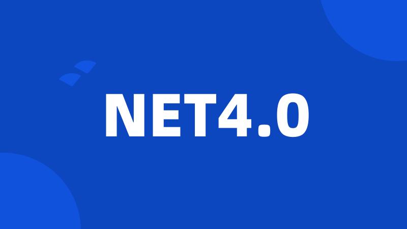 NET4.0