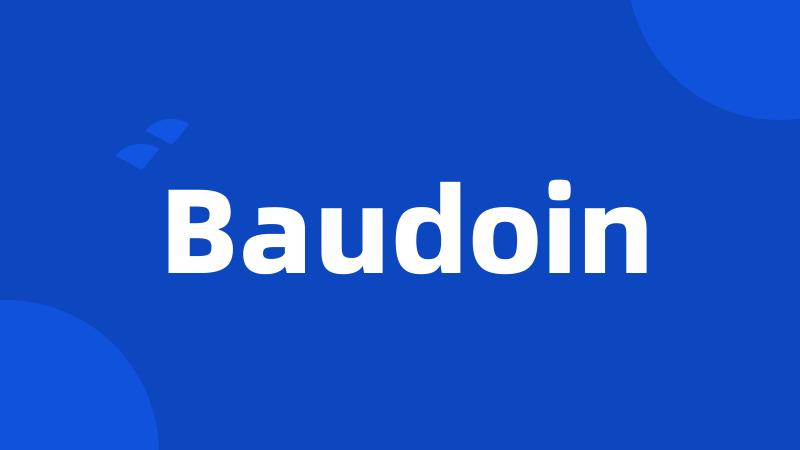 Baudoin