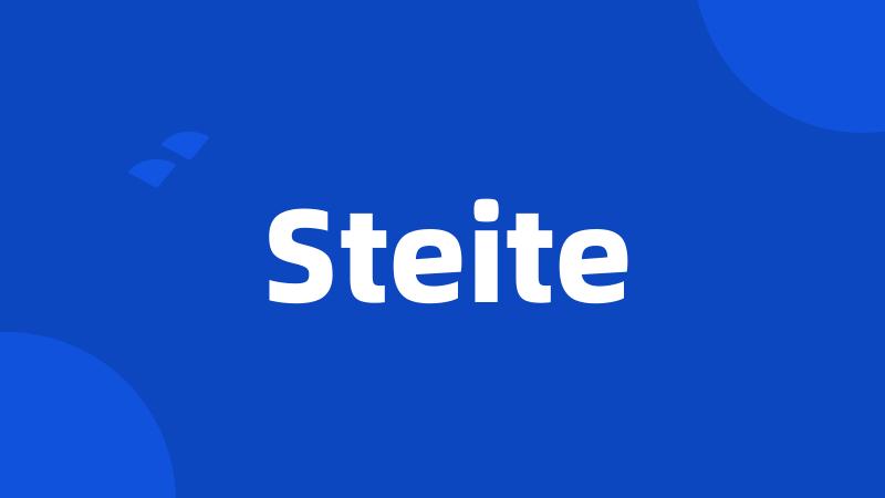 Steite