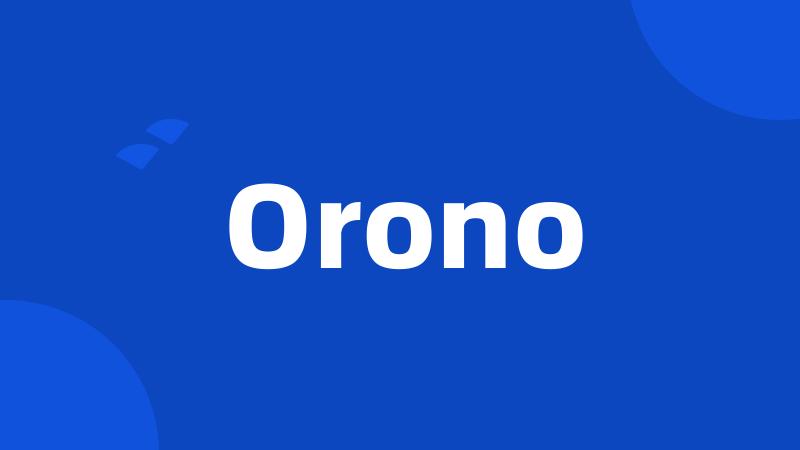 Orono