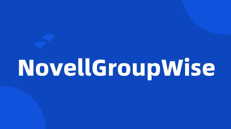 NovellGroupWise