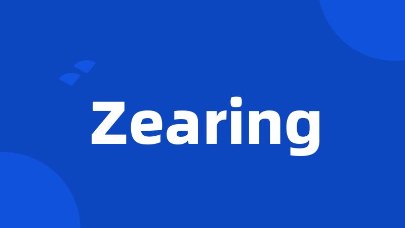 Zearing