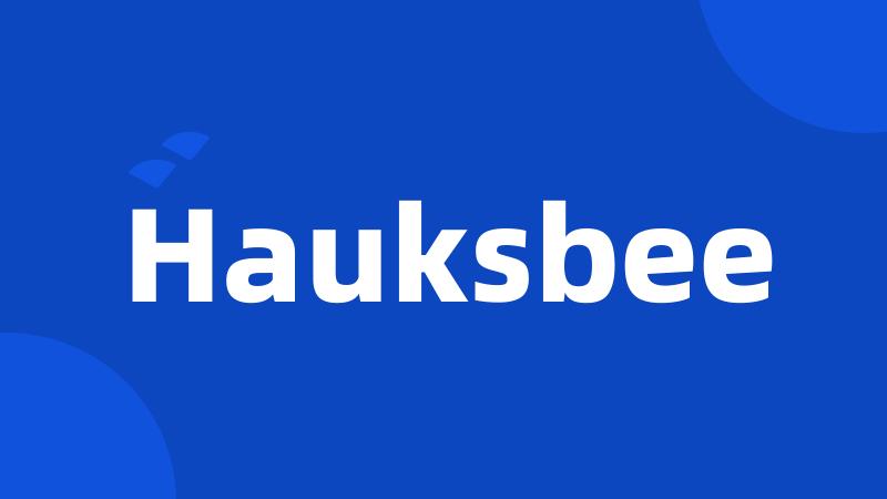 Hauksbee