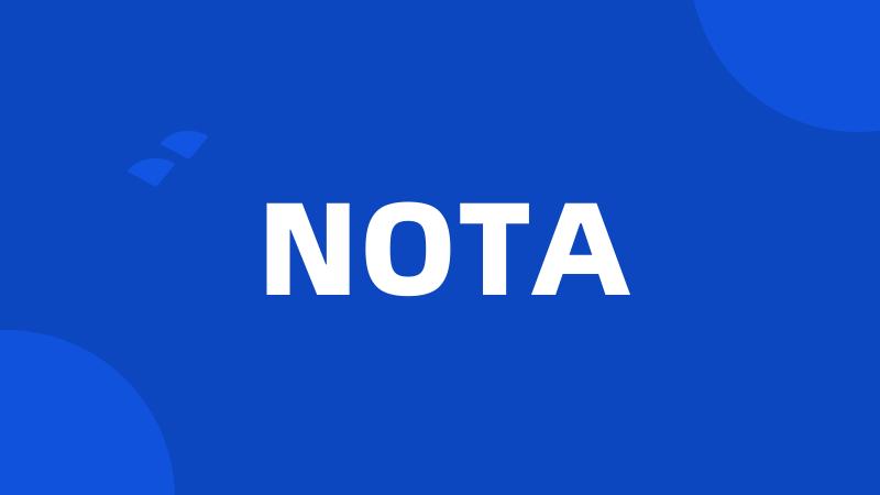 NOTA