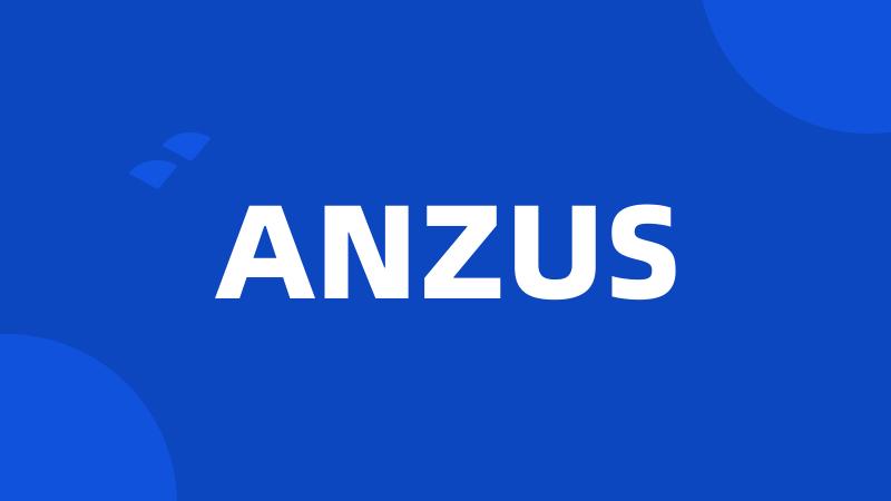 ANZUS