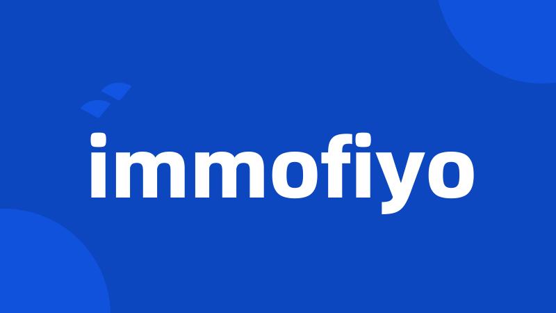 immofiyo