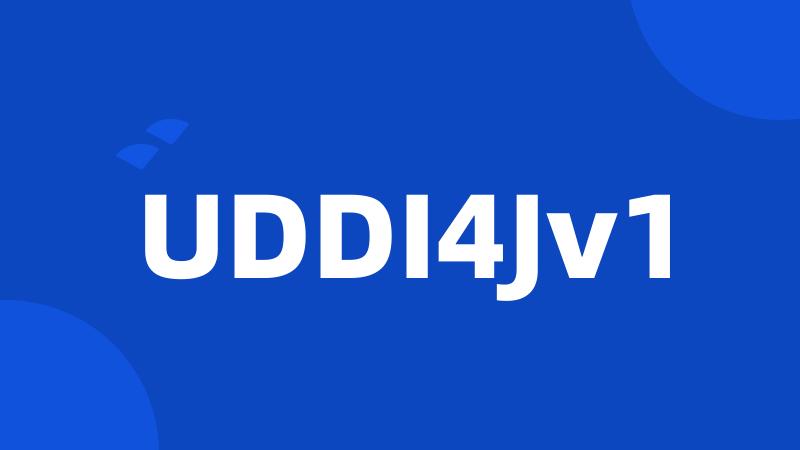 UDDI4Jv1