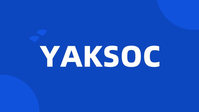 YAKSOC