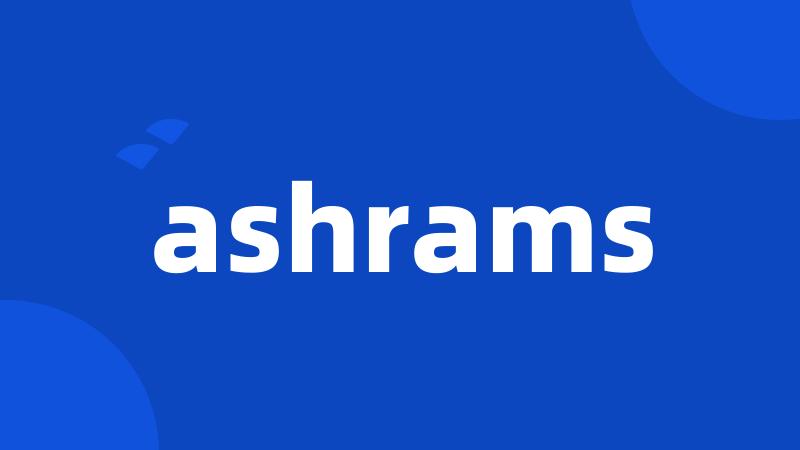 ashrams